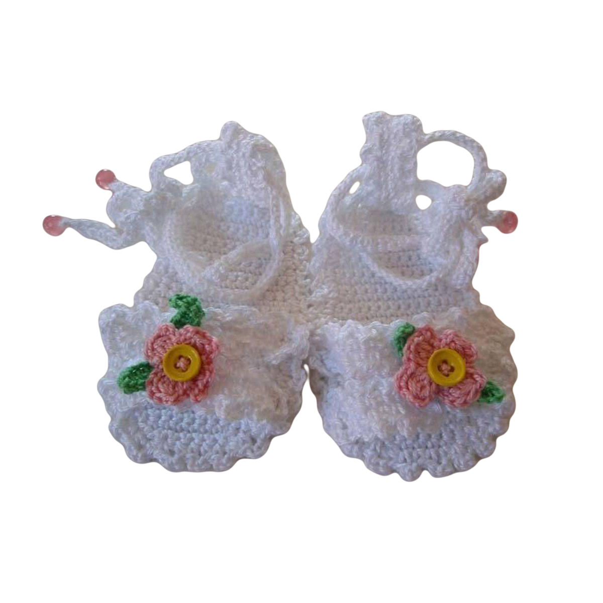 Lovely Woolen Handmade Crochet Baby Summer Sandal