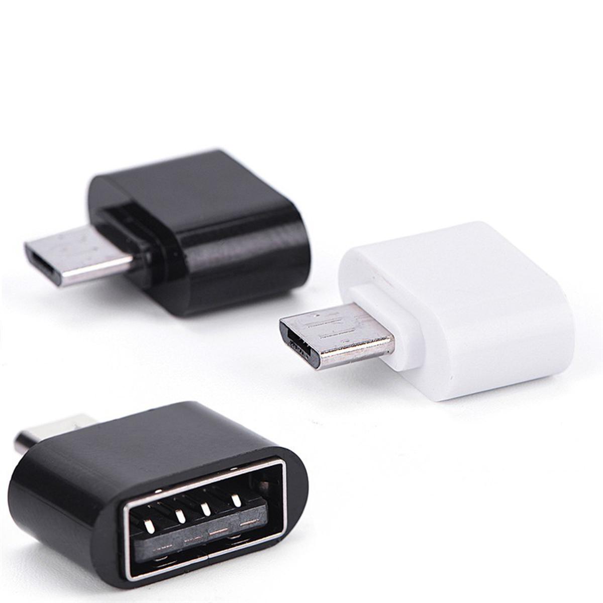 OTG connector to connect USB or LCD to Mobile Not C type