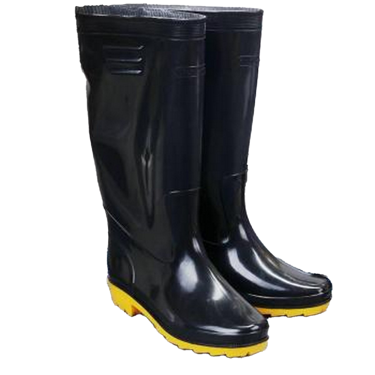 Imported Rubber Rain Boots Waterproof Safety Industrial Safety Long Shoes UNISEX Men and Women 1 Pair