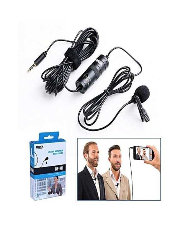 Boya Mic BYM1 Omnidirectional Lavalier Microphone for all Devices