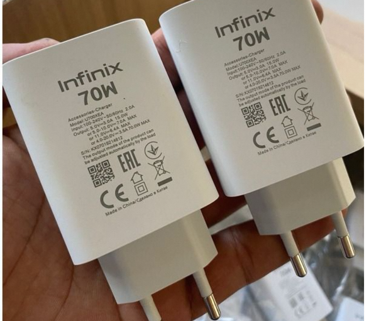 70W Stock Original Adapter with cable