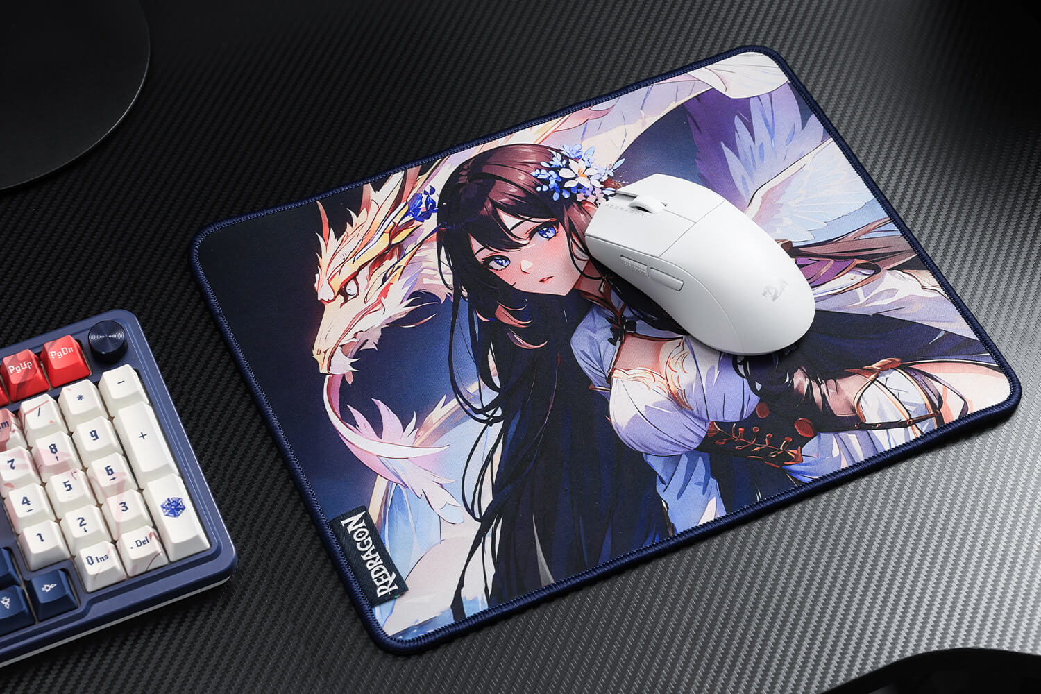 Redragon P046S Anime Blue Gaming Mousepad Small 33 x 26 x 0.3 cm (13 x 10 inches) 16 88978009f9cdbc3209841f936c786097