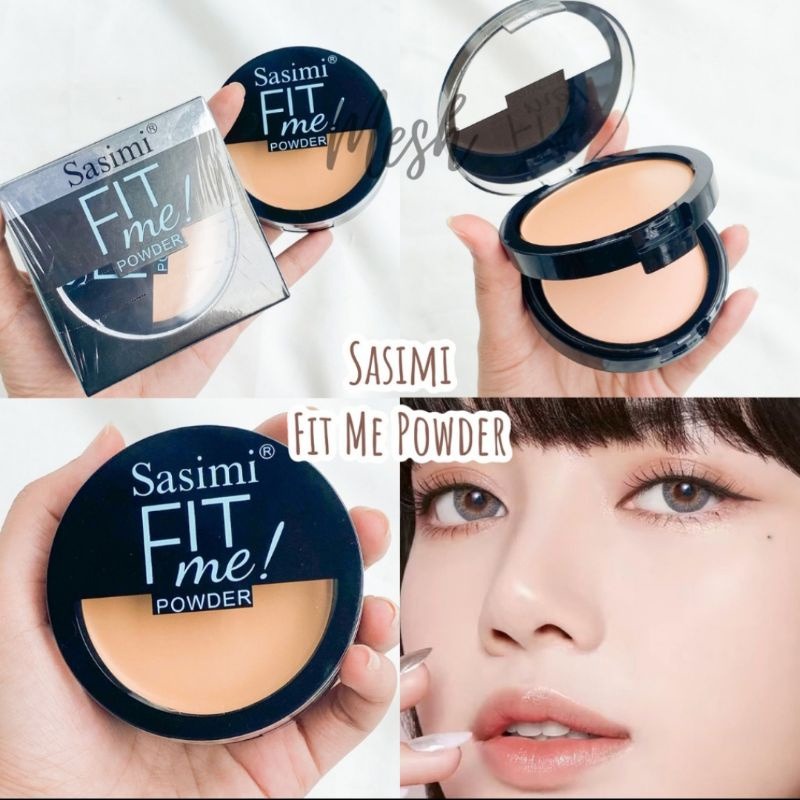 Fitme Matte Face Powder And Compact Double 2in1 Powder