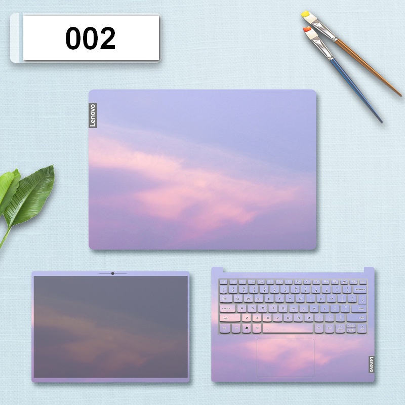 Sticker Laptop Lenovo Ideapad 5 Three Sides Laptop Skin 14" Inch Laptop