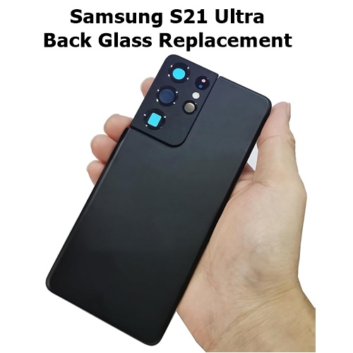 Samsung S21 Ultra Back Glass Battery Cover Rear Door Housing Case , Back Glass / Back Panel  Samsung S21 Ultra