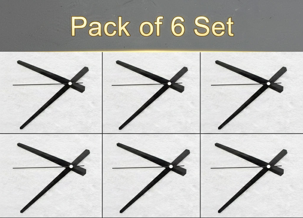 6 set black