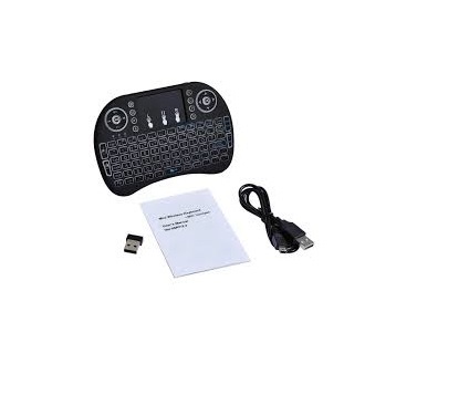 Mini Touch Pad RF 500 Wireless with 3 Colour Backlight Keyboard Mouse - rf500 keyboard – rf500 wireless keyboardBy QB