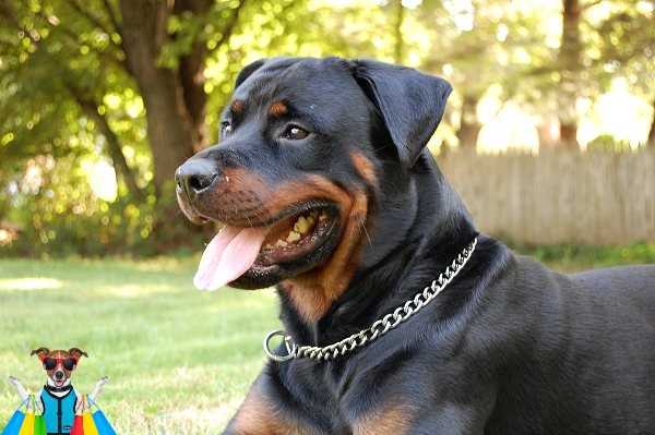 heavy chain dog collar