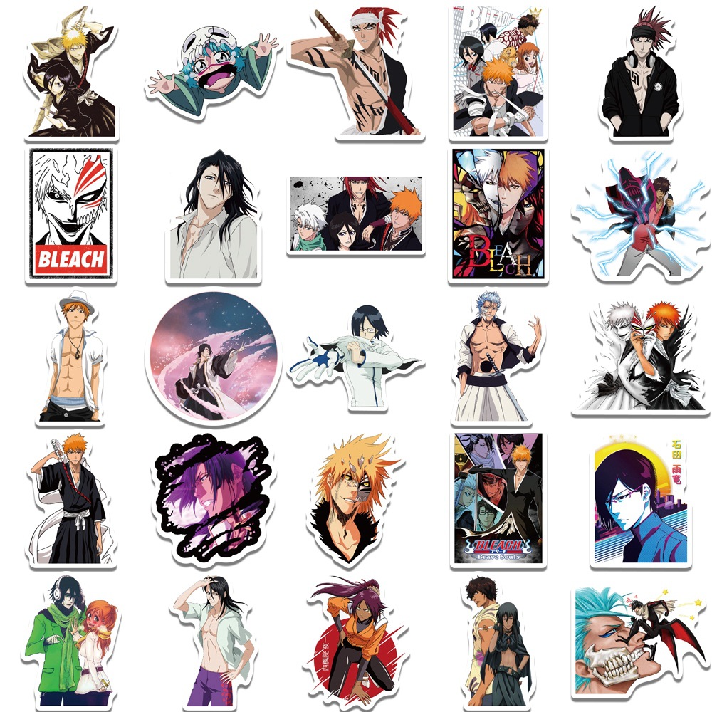 BLEACH J50th LINE Sticker -  Line sticker, Bleach (anime), Anime films