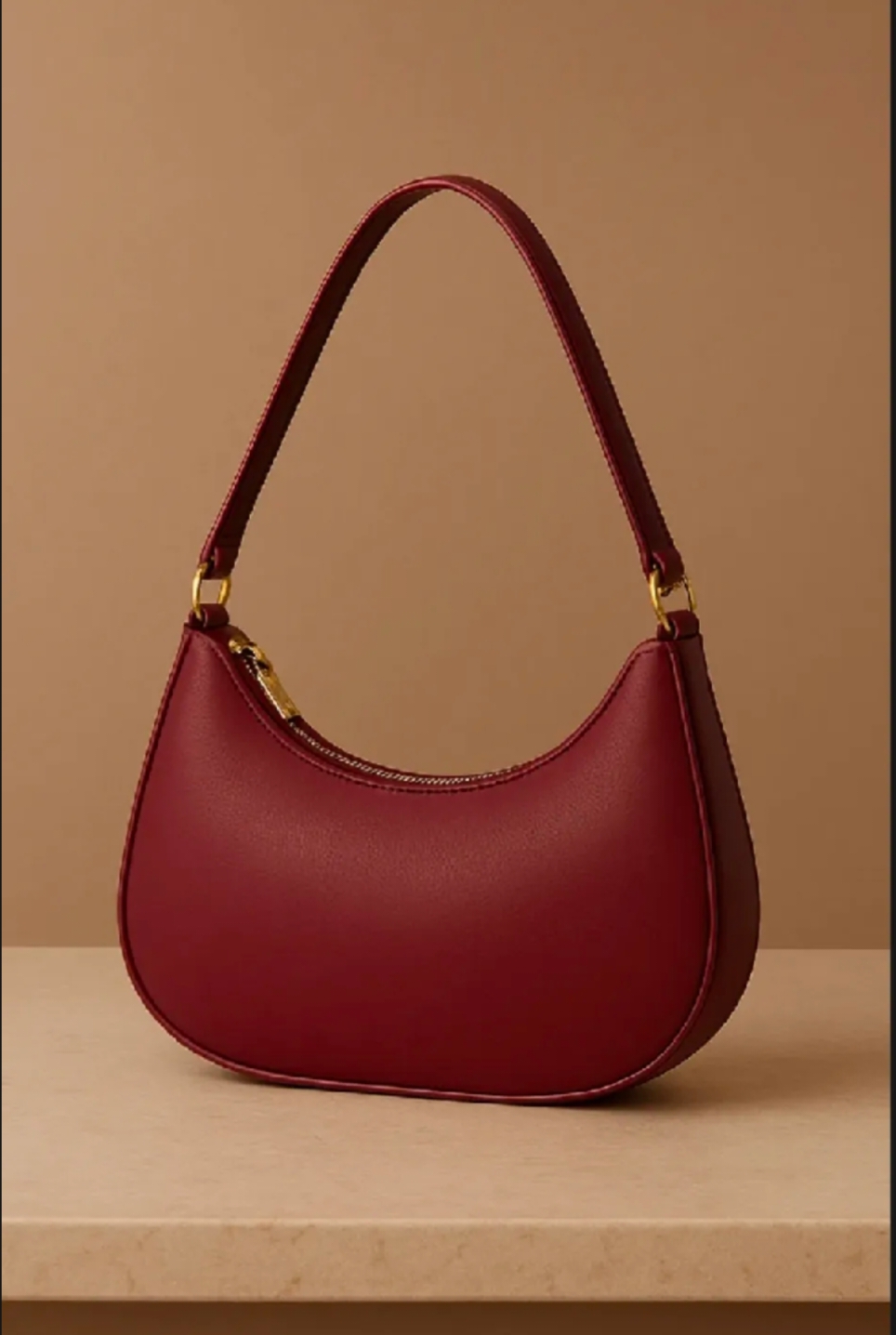 Premium Leather Hobo Handbag For Girls Bags For Girls Shoulder Underarm Bag Stylish Women Purse Gift Bag