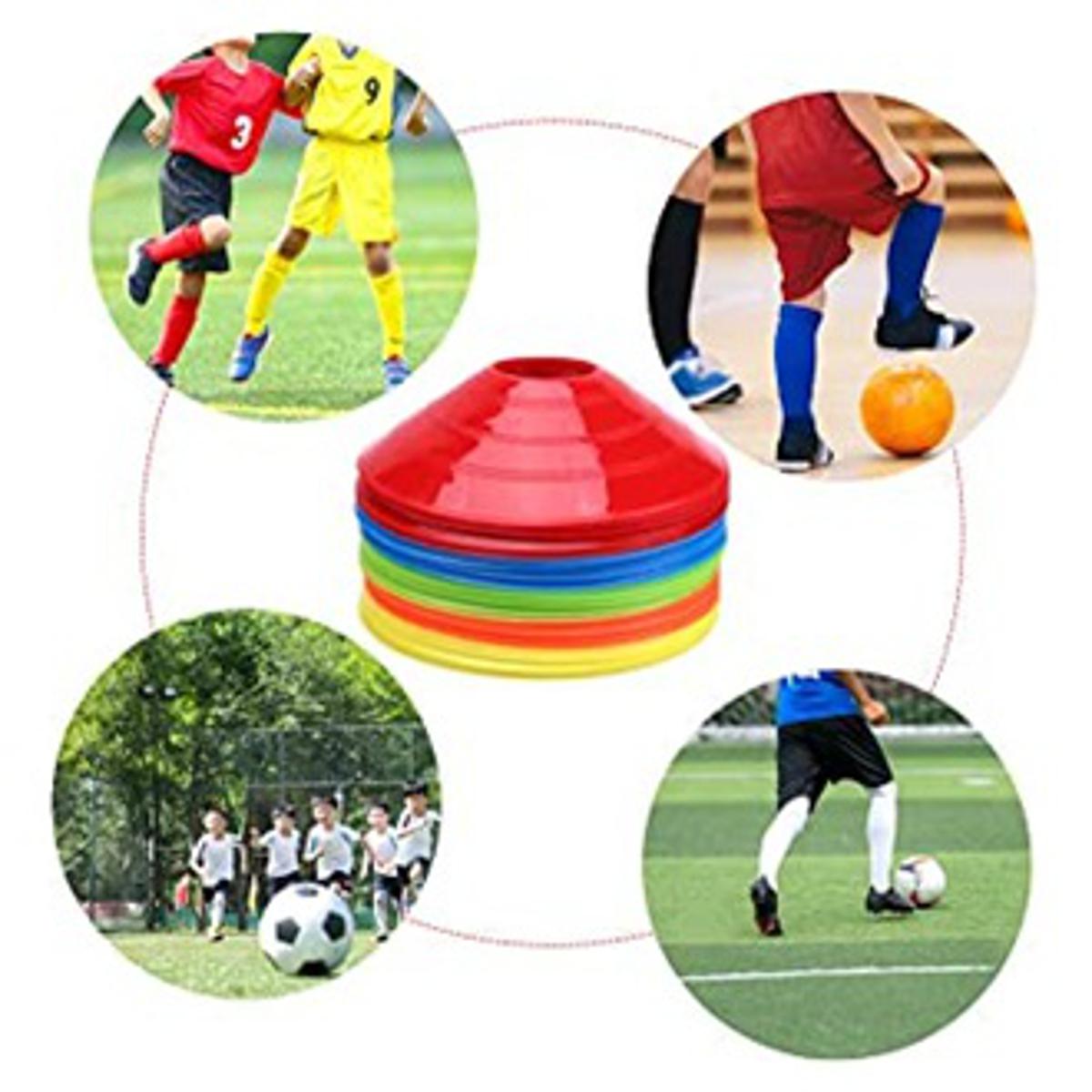 Football Training Cones Soccer Football Sports Speed Training Tool - Football marking