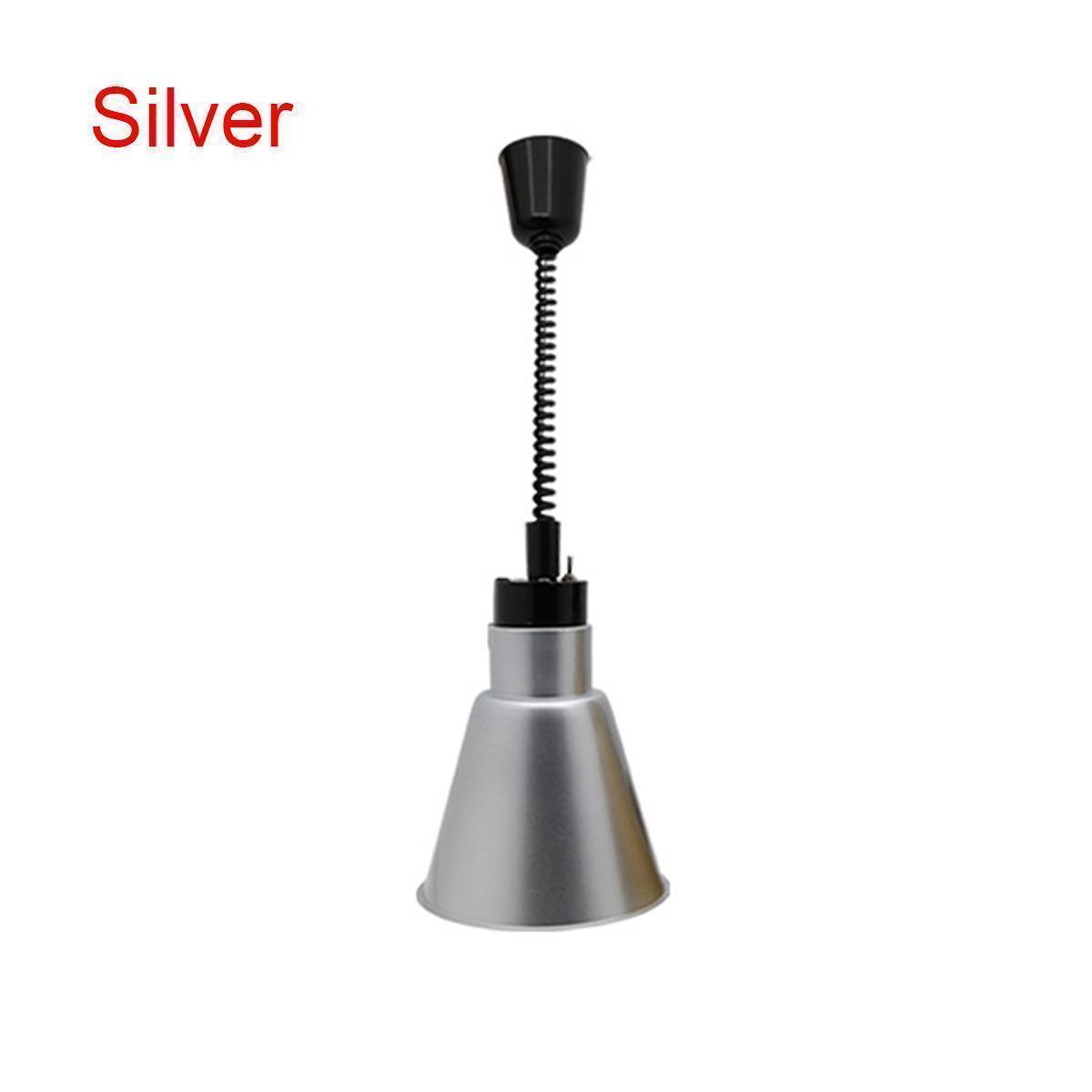 Electric Heat Lamp Food Warmer Light Stainless Steel Resturant