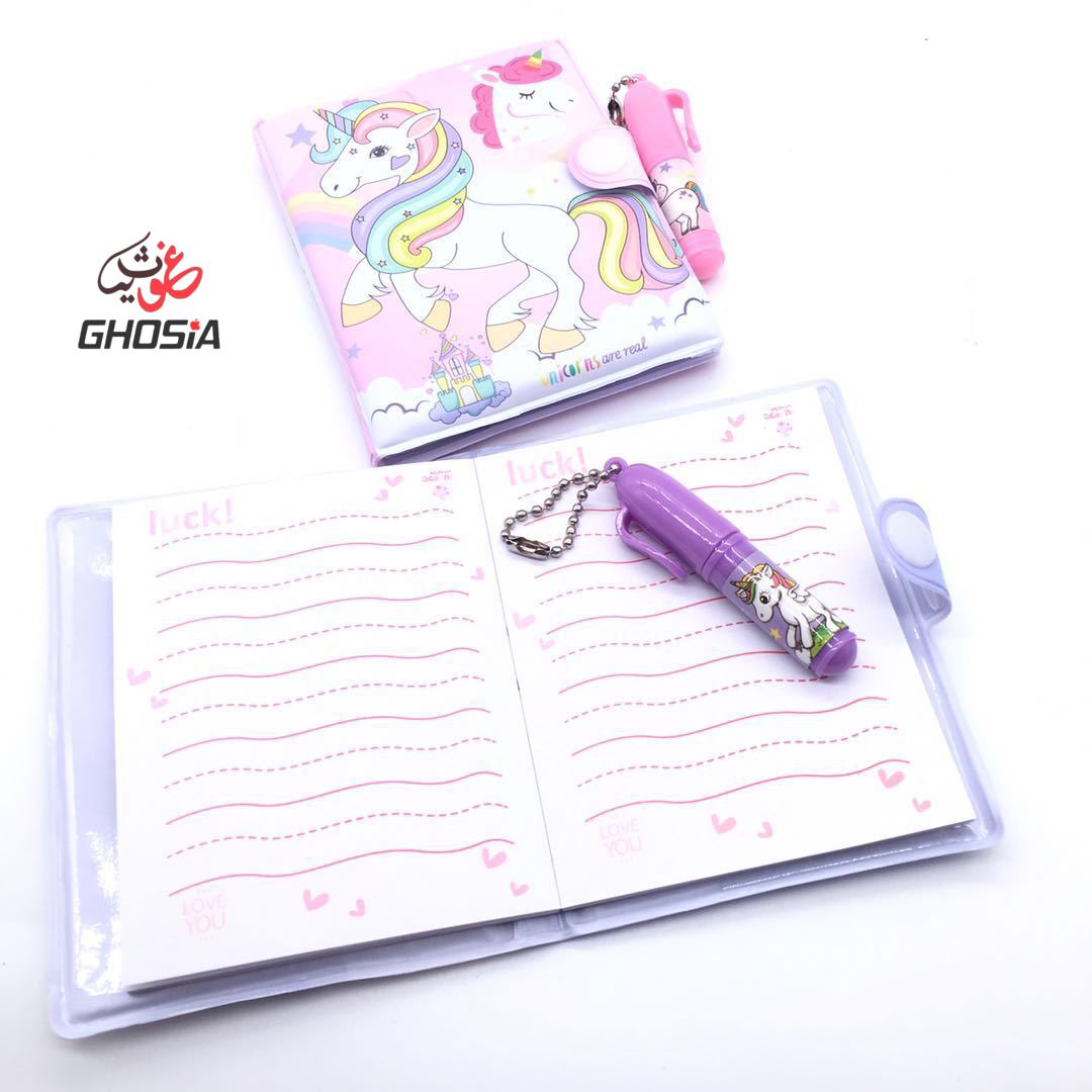 Autograph Problix Unicorn Small Diary in a Beautiful Pack with