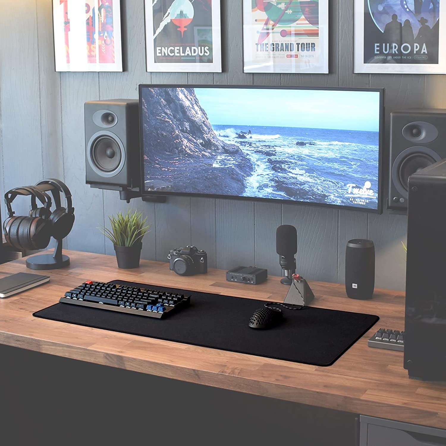 Large size Mousepad | Non Slip Large Size Mousepad | Dual Side Desk Mat For Office Desk , Computer Table, Laptop Mat