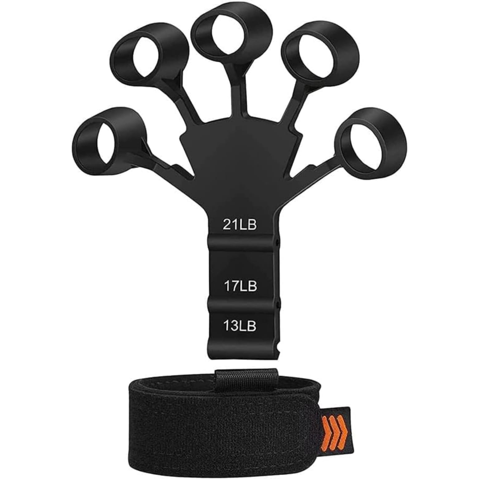 Hand Finger Gripper - Guitar Finger Gripper - Exerciser 6 Resistant Level Gripper - Finger Exerciser for Guitar Players -   Arms Hand Trainer for home