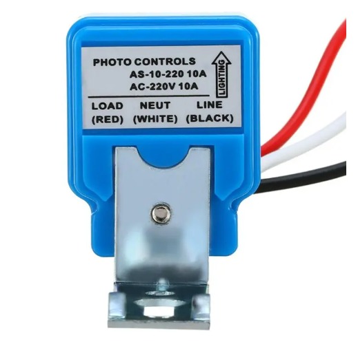 Day Night Sensor Auto On/Off Switch AC 220V 10A For Street Lights ...