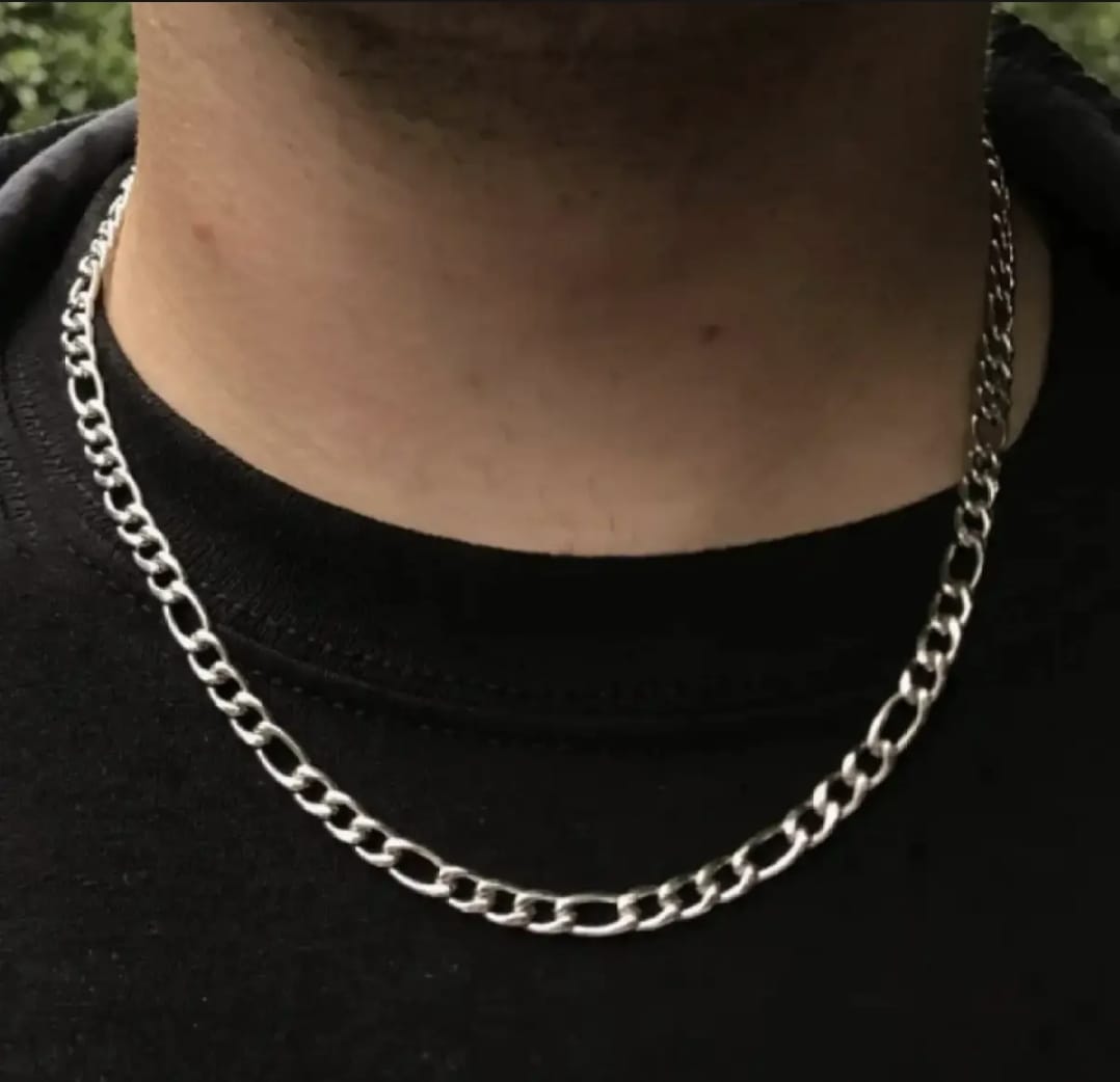 Silver Black Gold Neck Chain - High Quality  For Men Girls Boys