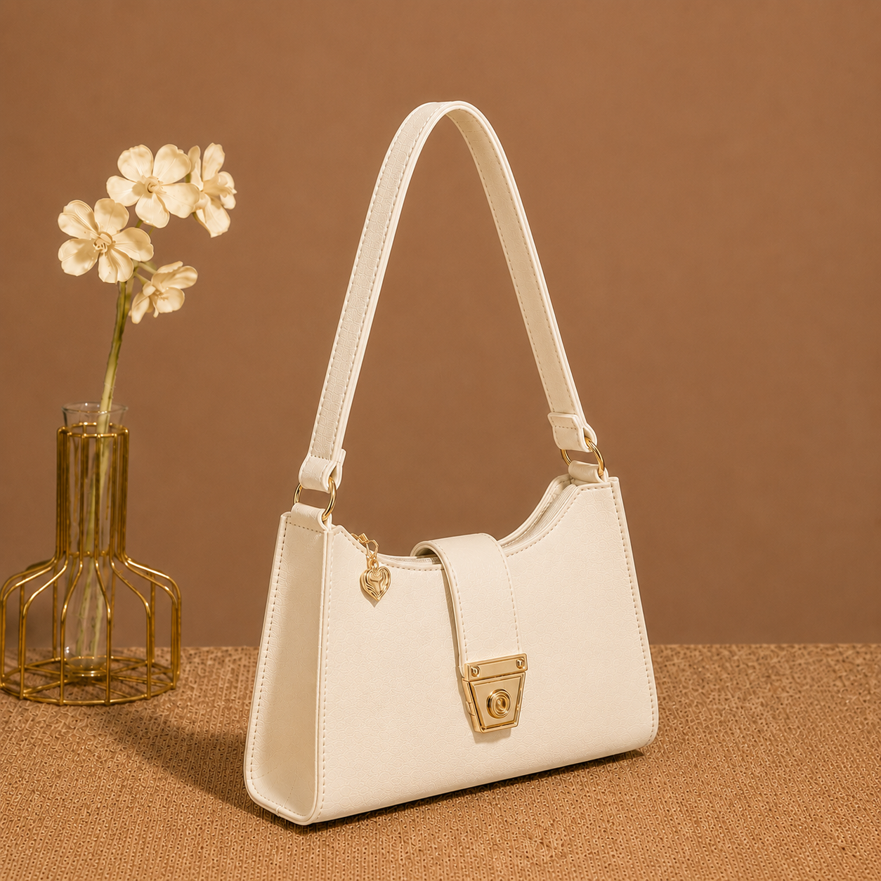 Style Hub Large Capacity Handbag for Girls - Multi-Zipper PU Leather Shoulder Bag - Stylish Daily Use Ladies Hand Bag & Crossbody Purse