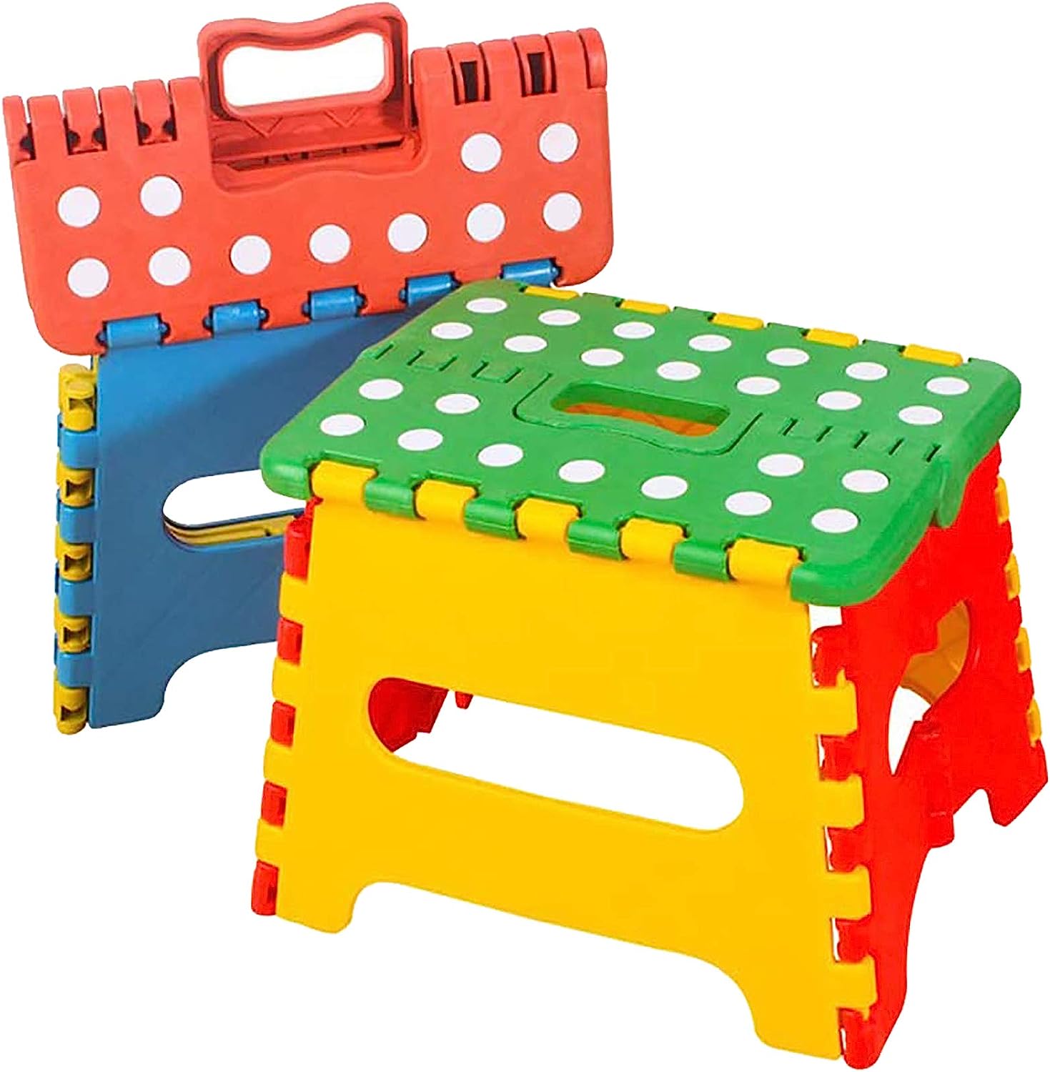SP Dealz Kids Folding Step Stool – Lightweight Mini Cartoon Folding Chair & Stool for Kitchen, Bathroom, Bedroom, Kids & Adults