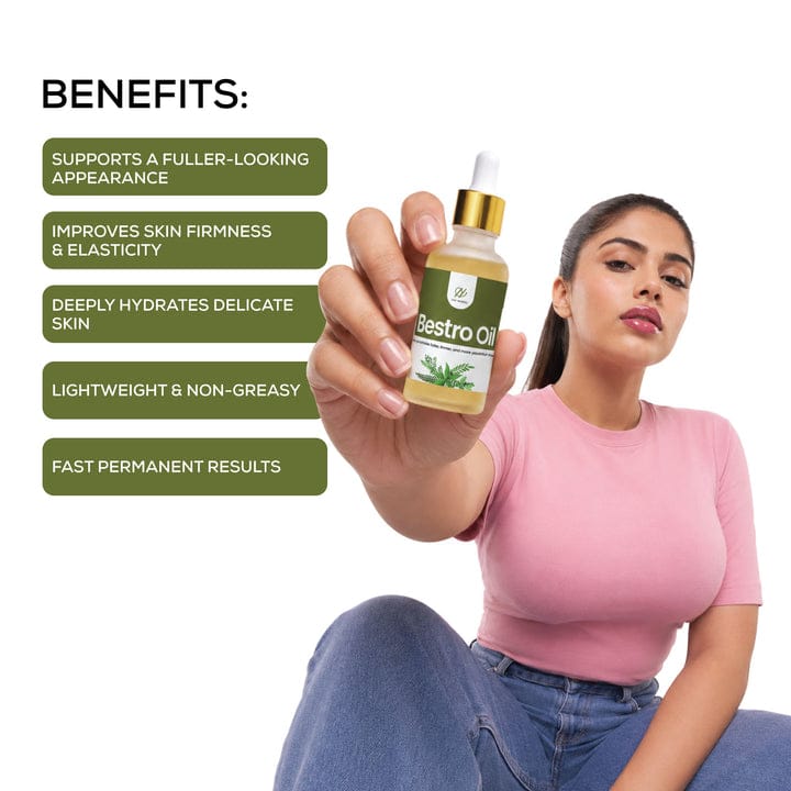 Bestro Herbal Body Massage Oil for Women 30ml | Skin Care & Body Care Oil | Lightweight Herbal Formula