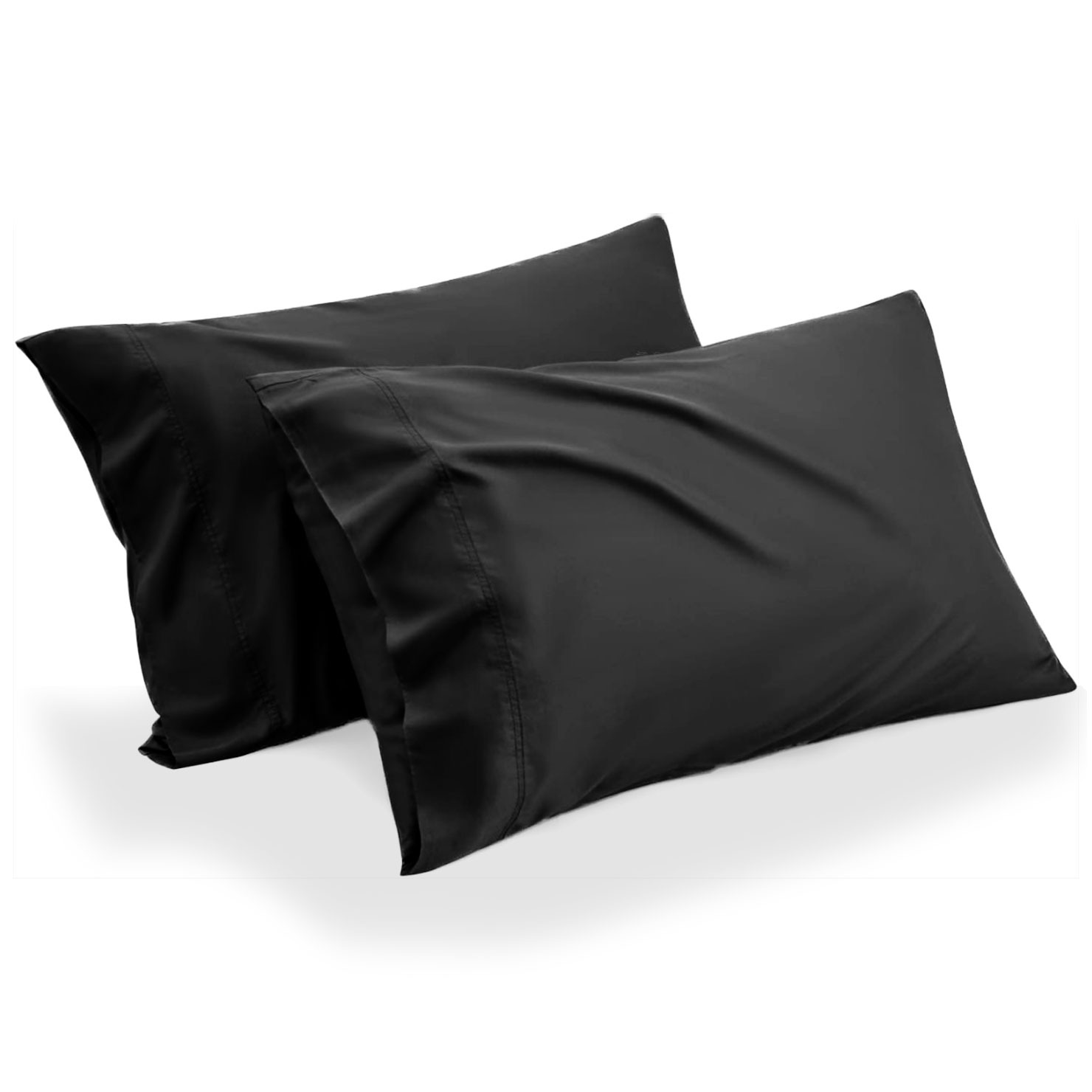 Fast Forward Pillow Cases Pack of 2 Queen Size Pillowcases - Soft Brushed Microfiber with Envelope Closure, Shrinkage & Fade Resistant