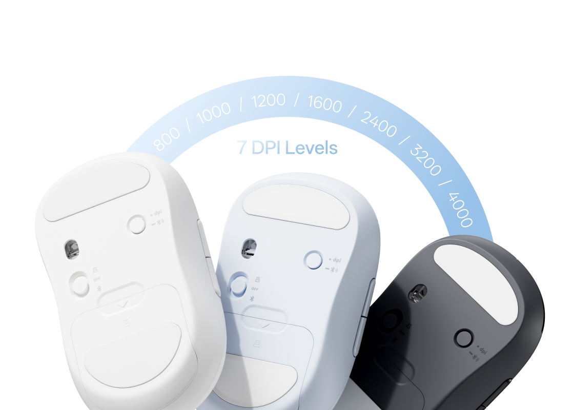 RAPOO M360 Smart Multi-Mode Wireless Mouse with AI Copilot Button Connect via Bluetooth 5.0 and 2.4GHz 52 8939d37c1aca0f2a5fca1b31c4892d34