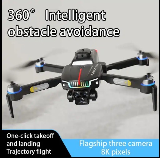 J6 Pro 1080 HD DUAL  camera drone with high quality obstacle avoidance include brushless motors to smooth and stable fly