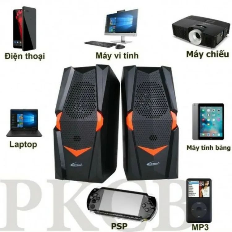 Hotmai HT-414 Best Sound Multimedia Speakers For Computers, Laptop, Pc and Lcd led Excellent Sound Quality