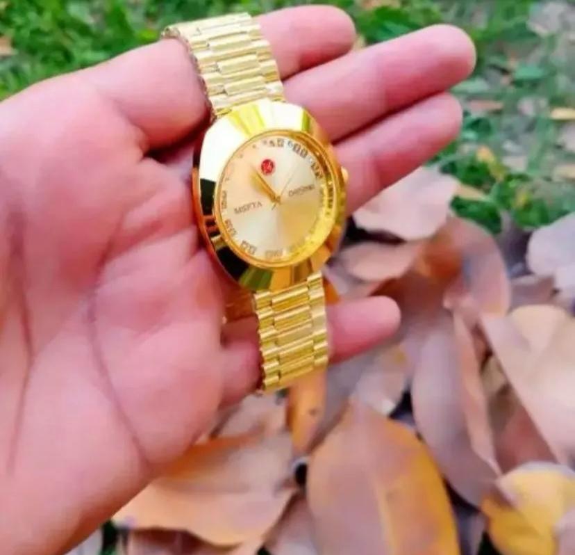 New Arrival Luxury Gold Tourbillon Mechanical Waterproof Wrist Watch Gift For Family & Friends for Men / Boys