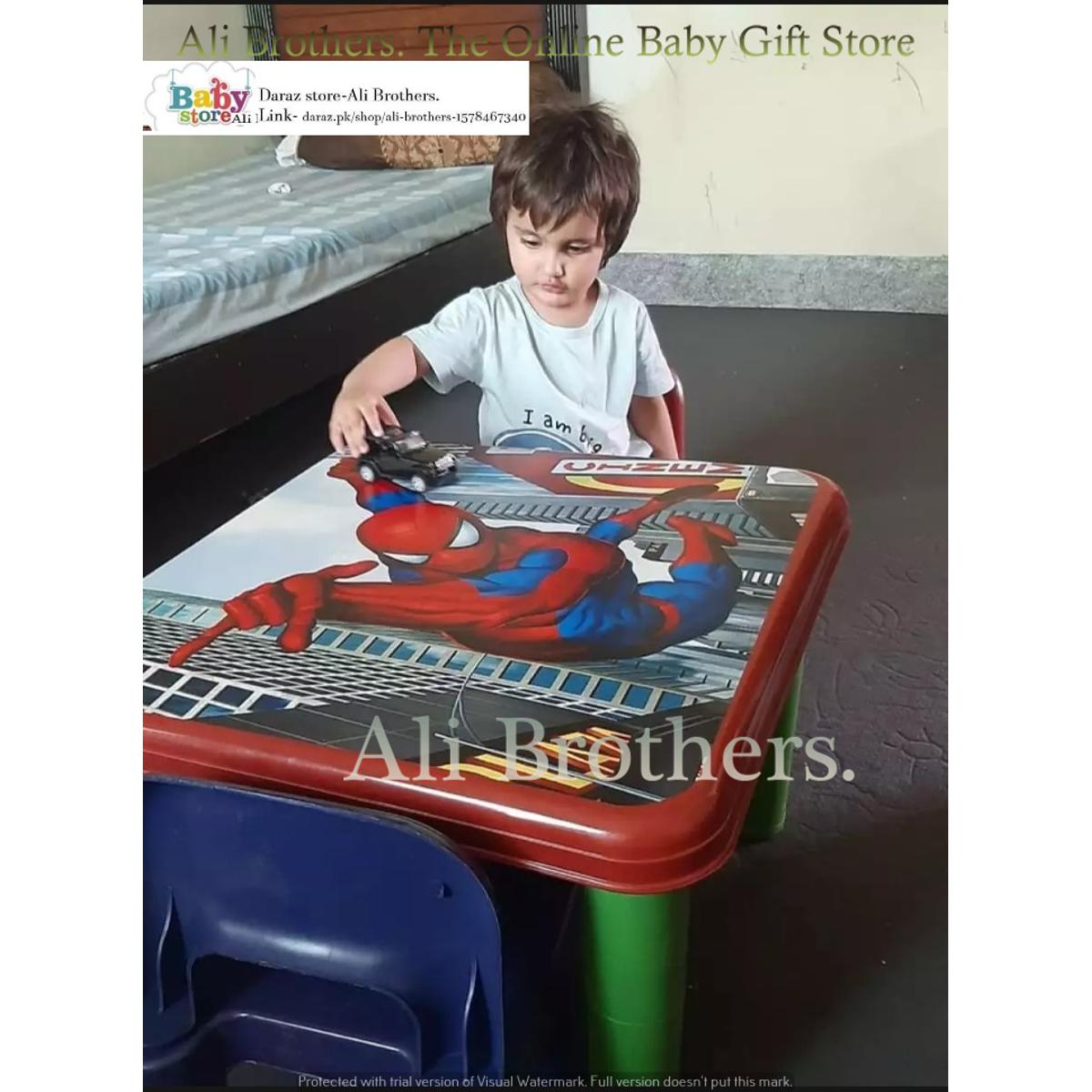 Spiderman best sale kids table