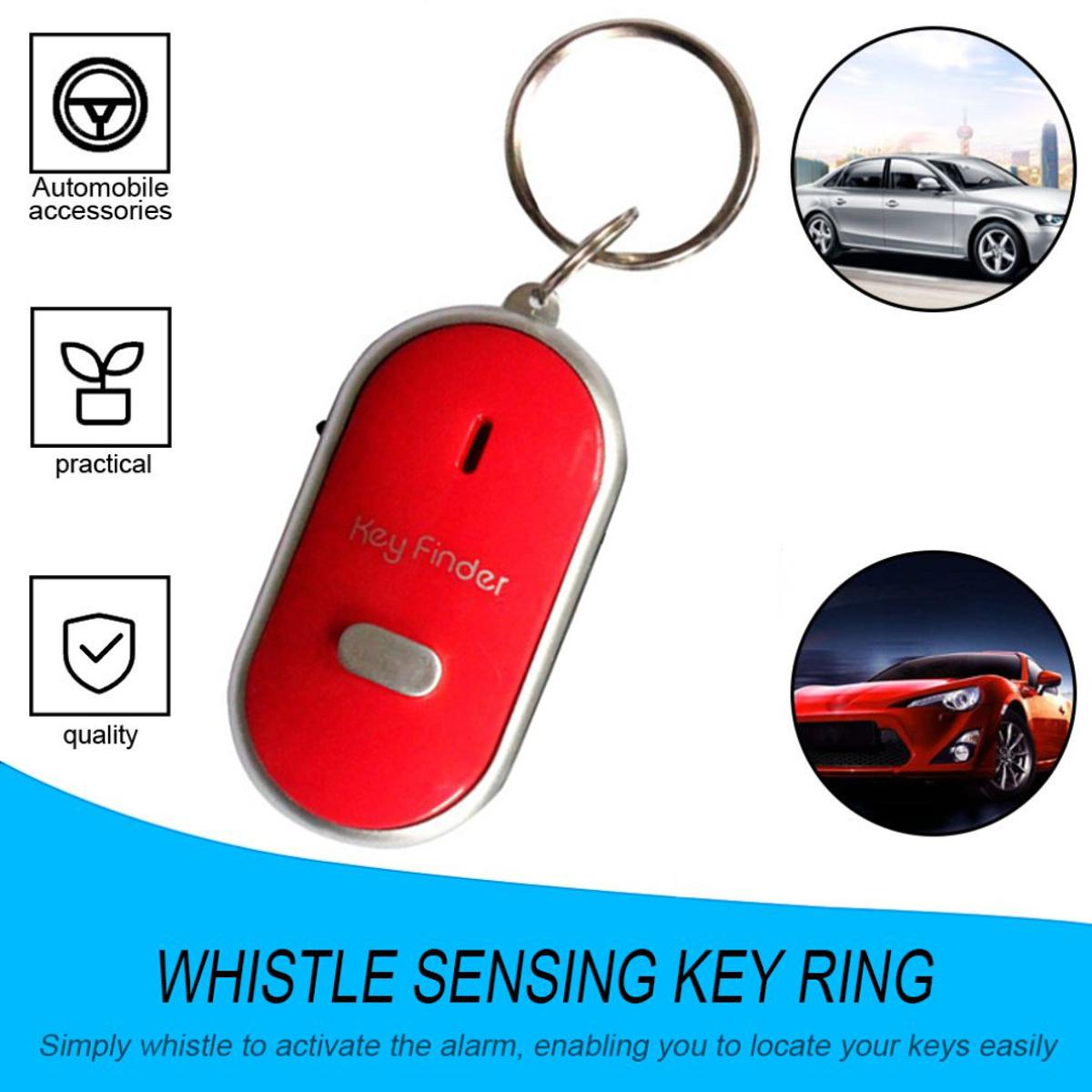 Smart Key Finder with Whistle Sensors smart key chain key locator