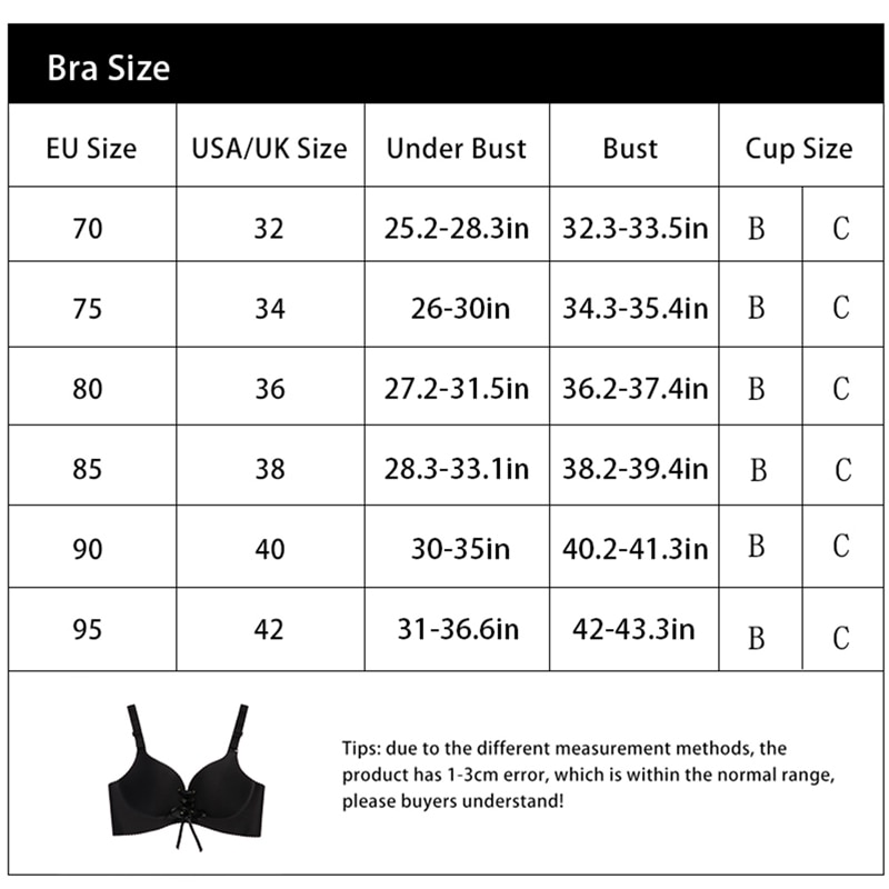Seamless Bras For Women Fashion Push Up Bra Wire Free Lingerie 34