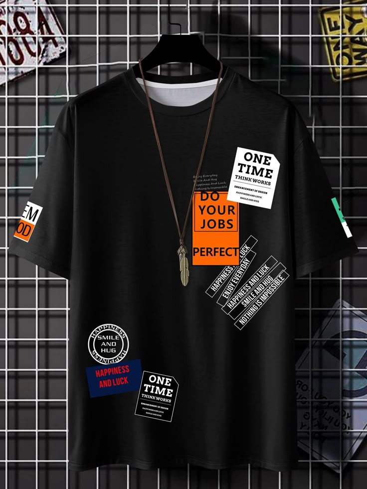 Writting Printed T shirt For Men/women Summer Collection Soft jersy o neck hlf seleves t shirt