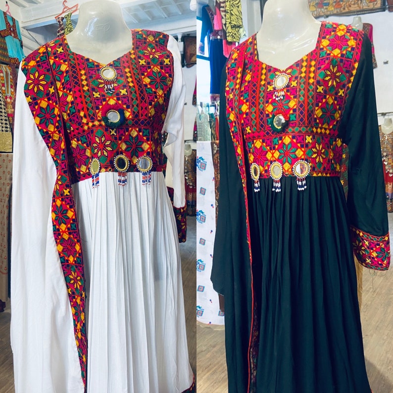 Afghan Dress - Tribal Kuchi Dress - Eid Dresses - Mehandi Dress - Wedding and Party Outfit - Afghani Dress - Traditional Afghan Dress Girls Dress - afghani dress for girls- afghani dress for girls frock