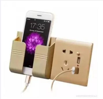 MOBILE HOLDER WALL SOCKET PHONE CHARGING HOLDER, Wall Mount Phone Charging  Holder