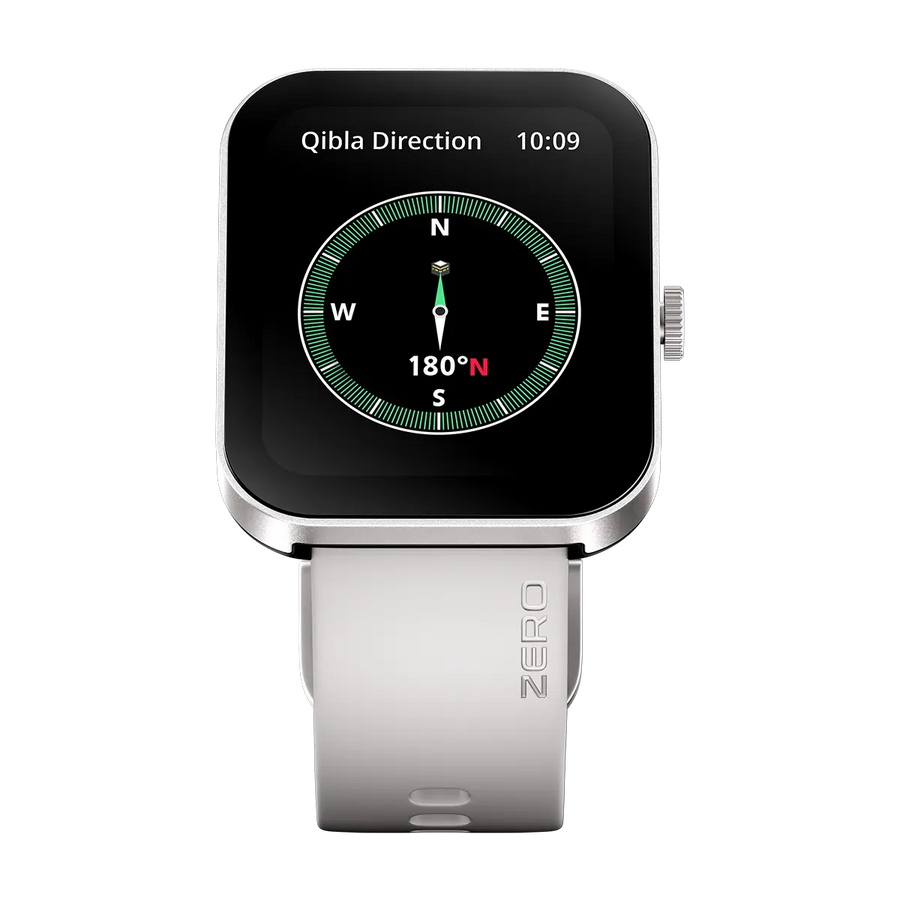 Zero® Bolt Pro Smart Watch 1.83 Inch HD Display | Bluetooth Calling Smartwatch | 100+ Sports Modes | 100+ Watch Faces | Fitness Tracker | Heart Rate & SpO2 Monitor | Smart Notifications | Qibla & Prayer Times | IP66 Water Resistant | Voice Assistant |