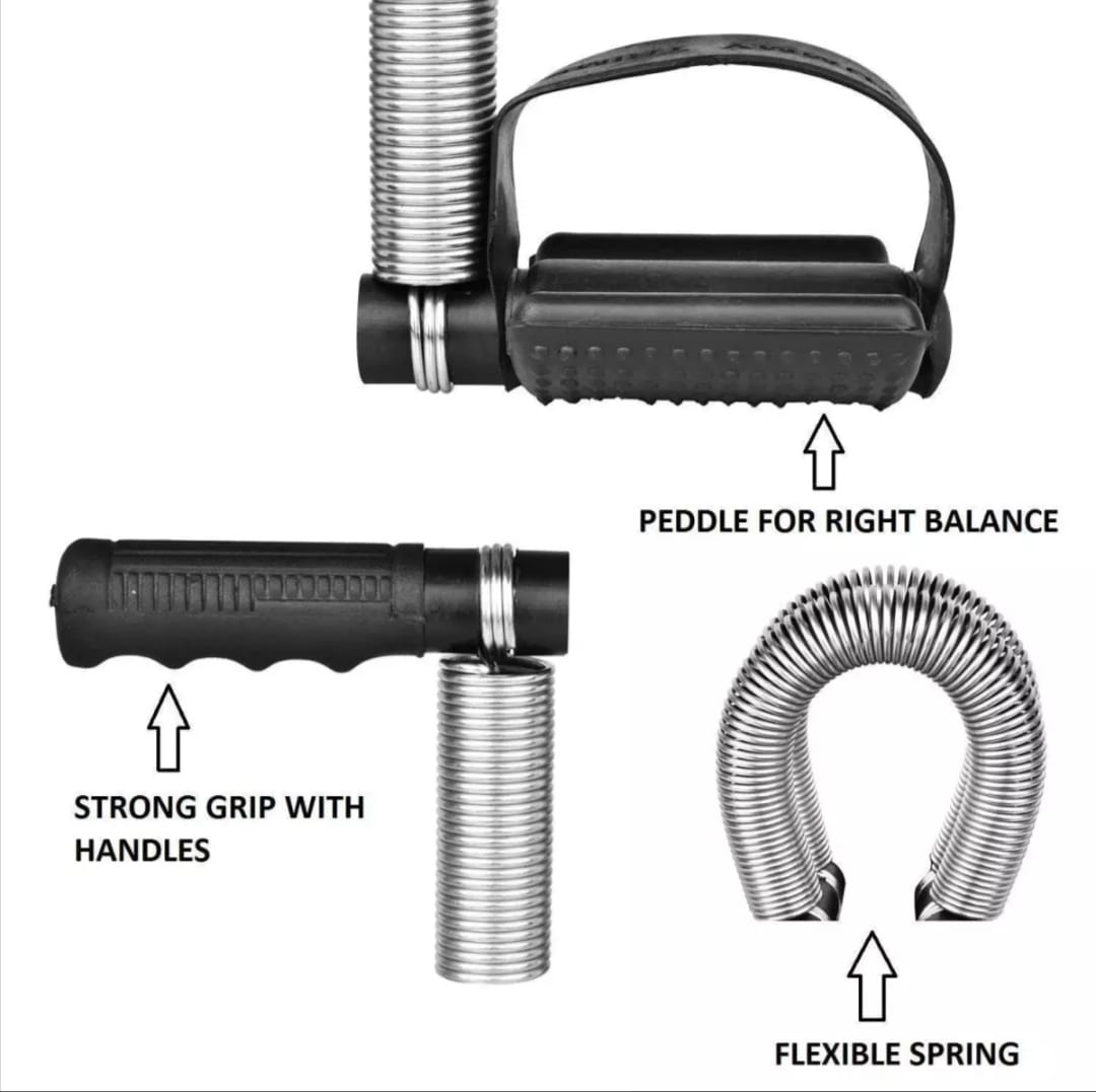 Tummy Trimmer Single Spring High Quality Weight Loss Machine For Home Gym For Men and Women exercise equipment