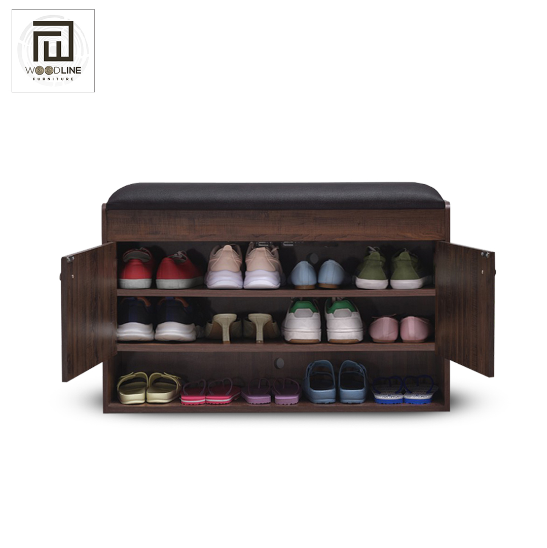 Premium Shoes Rack Shoes organizer with Seat Cushion Storage Shoe Home Furniture Shoe