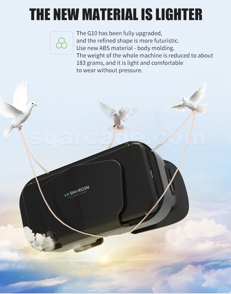 VR Box Shinecon Virtual Reality 3D Glasses For Smart Phones Latest Affordable Headset