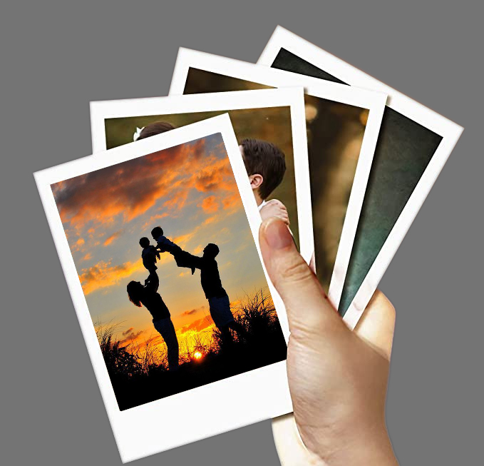 Customize Polaroid Photo Cards For Wall Decor Size 4x6 Inches
