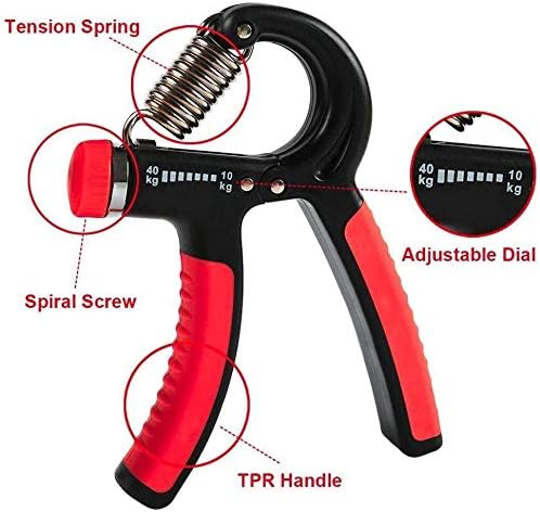 Adjustable Hand Grip Strengthener, Hand Gripper for Men & Women for Gym Workout Hand Exercise Equipment