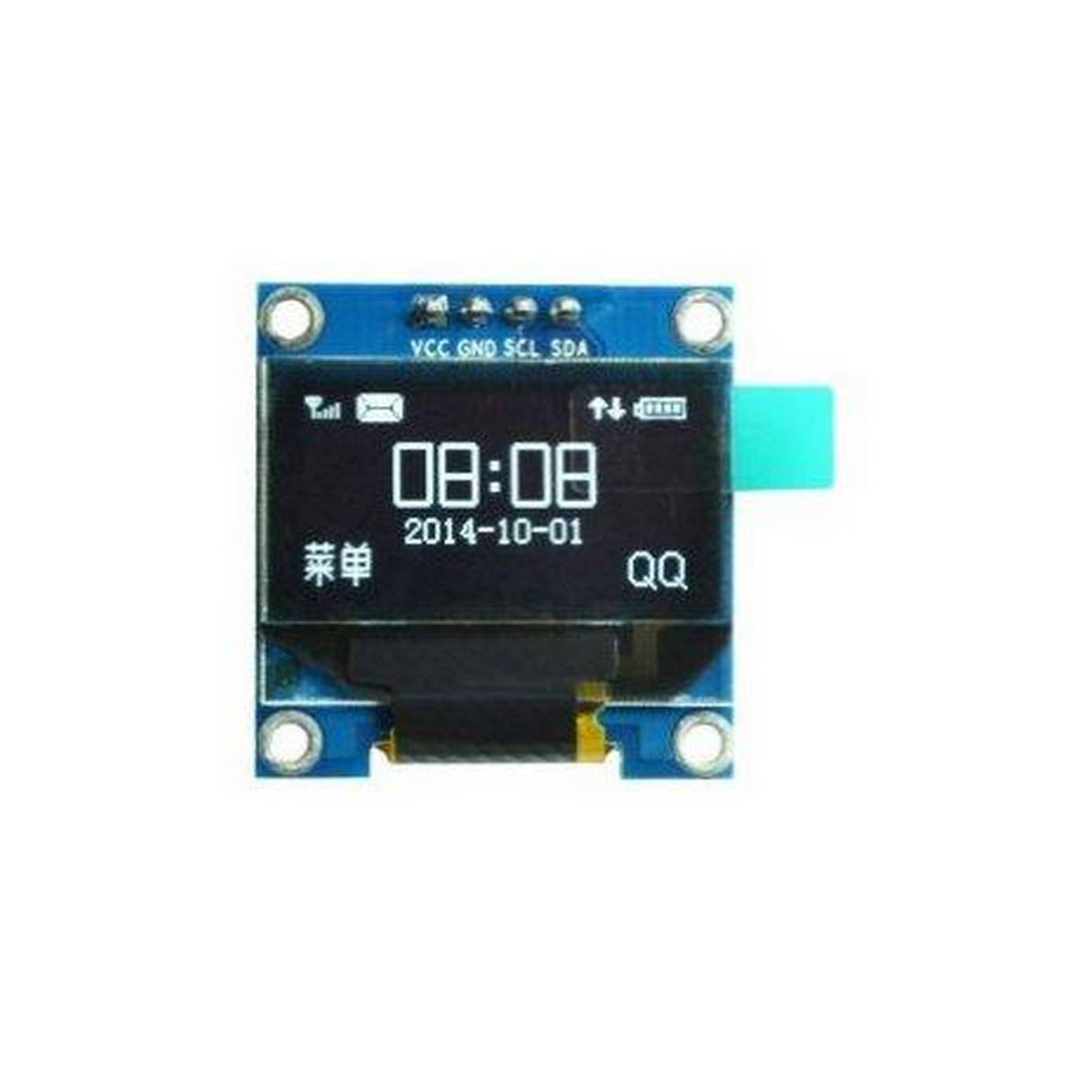White 0.96 Inch OLED Display Module For Arduino