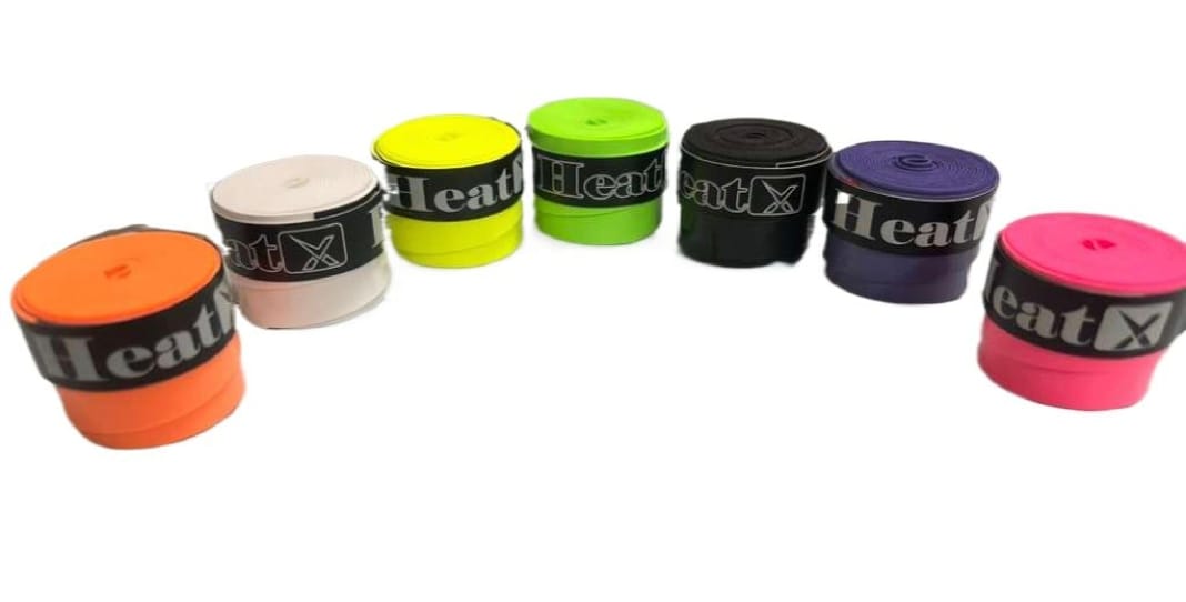 PACK OF 2 GRIP TAPE FOR RACKET SPORTS GAMES