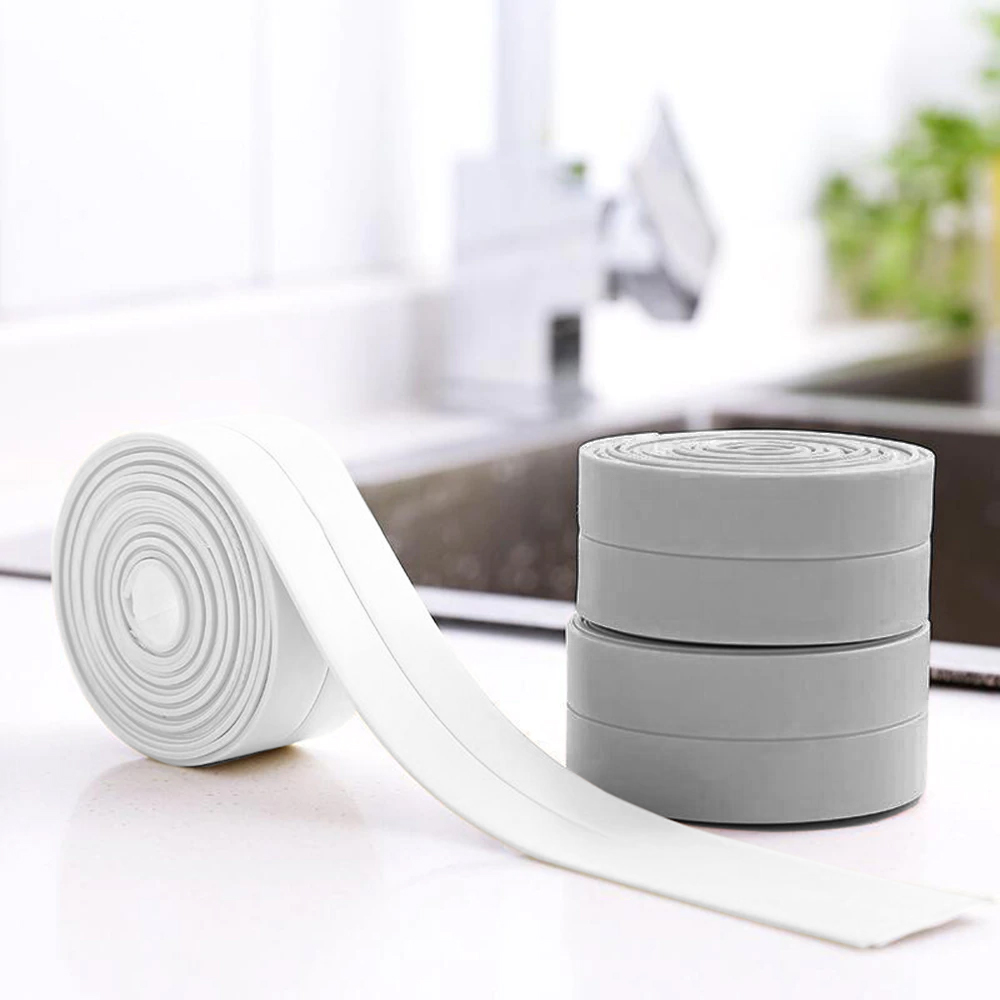Sealing Tape Sink Basin Edge Caulk Strip Waterproof For Kitchen ...