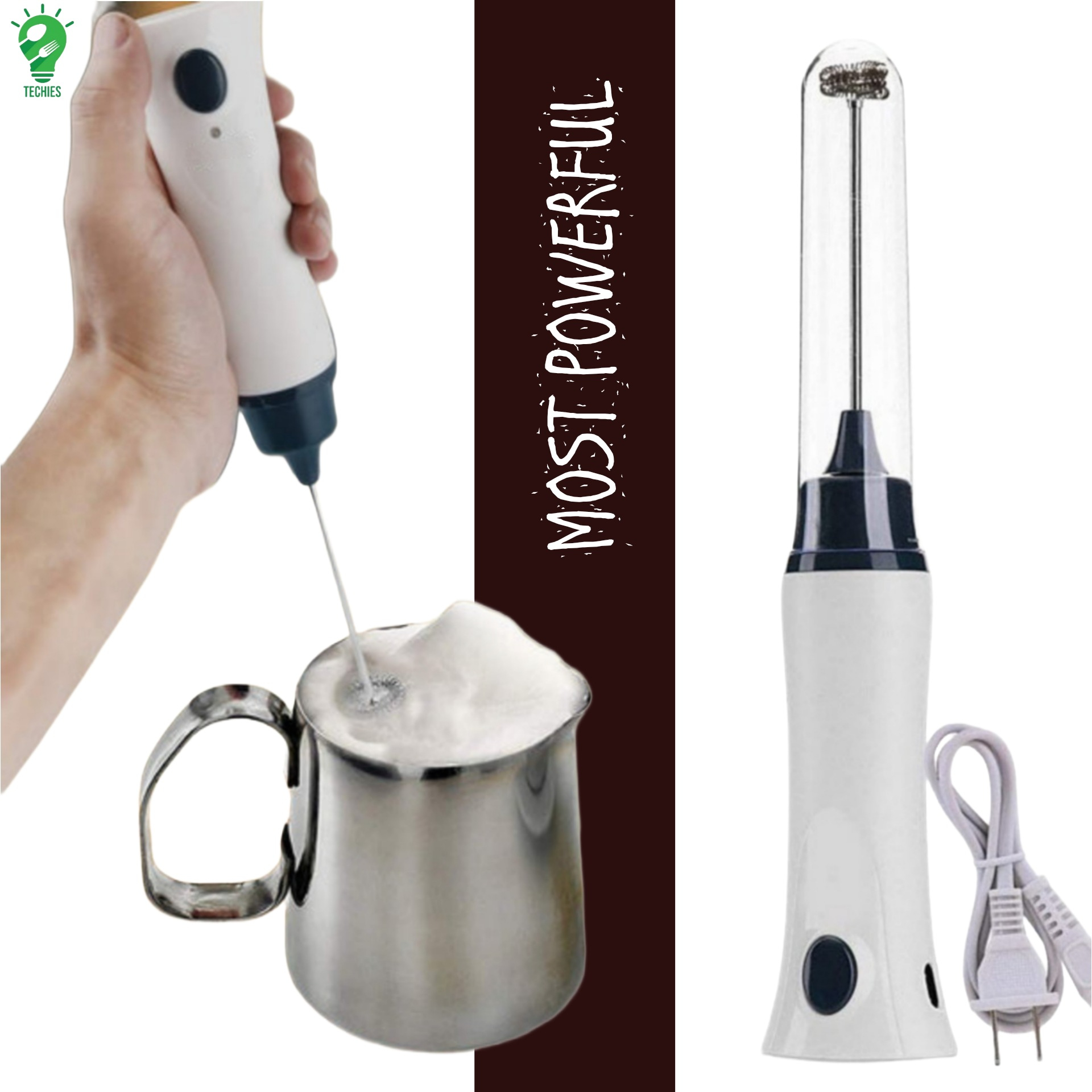 Coffee Beater, Electric Milk Frother, Coffee and Egg Beater