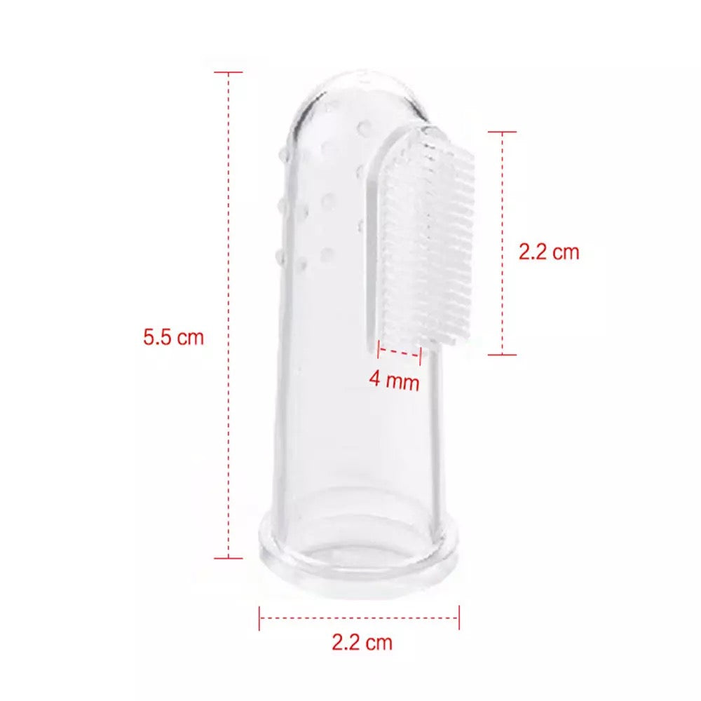 Baby Finger Toothbrush Children Teeth Clear Massage Soft Silicone Infant Rubber Cleaning Brush Baby Dental Care