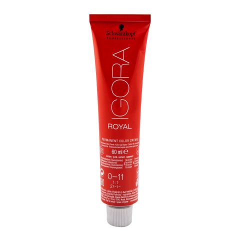 Igora Royal Hair Color 0-11 Anti Yellow Concentrate | Hair Treatment Care | Original