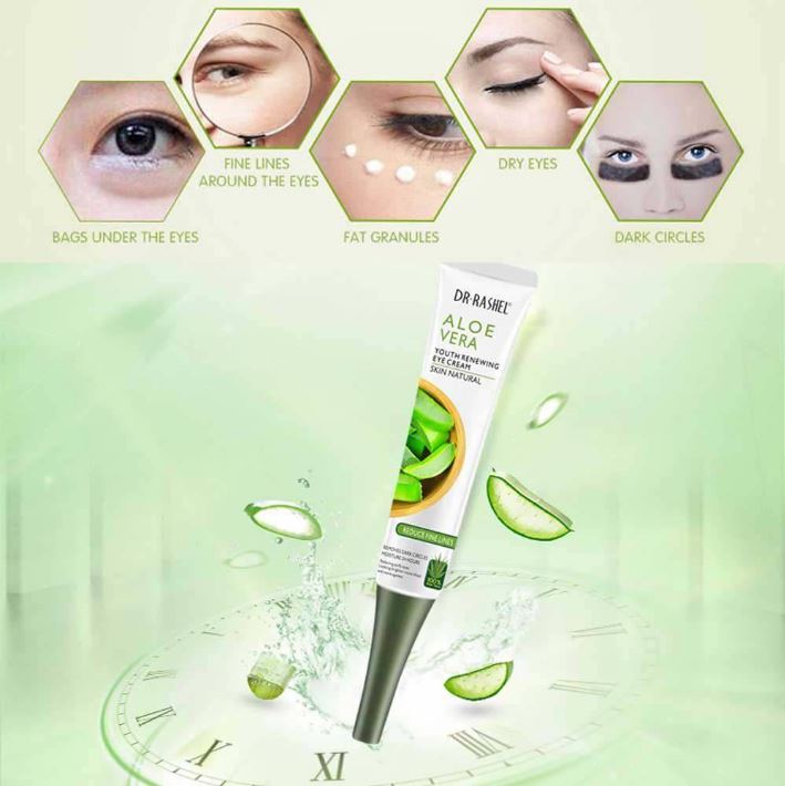 DR.RASHEL Eye Care Aloe Vera Remove Dark Circles Youth Renewing Eye Cream 20g DRL-1533