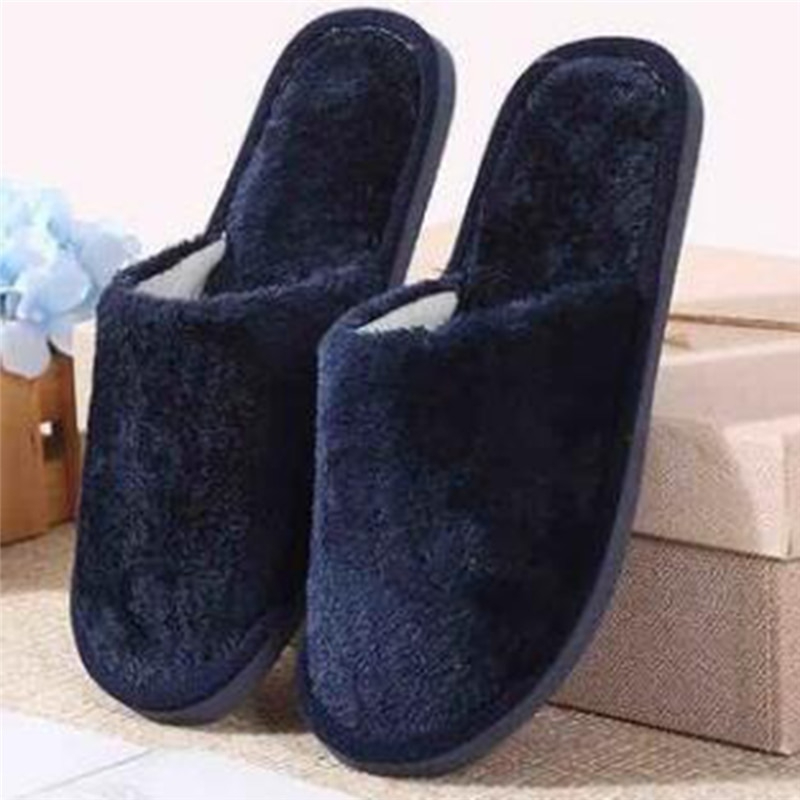 Imported Quality Cotton Slippers For Women -  Home use slippers for girls and slippers for men for carpet and regular use slippers for boys  - Winter Household Slippers Home Indoor Bottom Non-slip Waterproof Warm Home Slippers, suitable for most adults