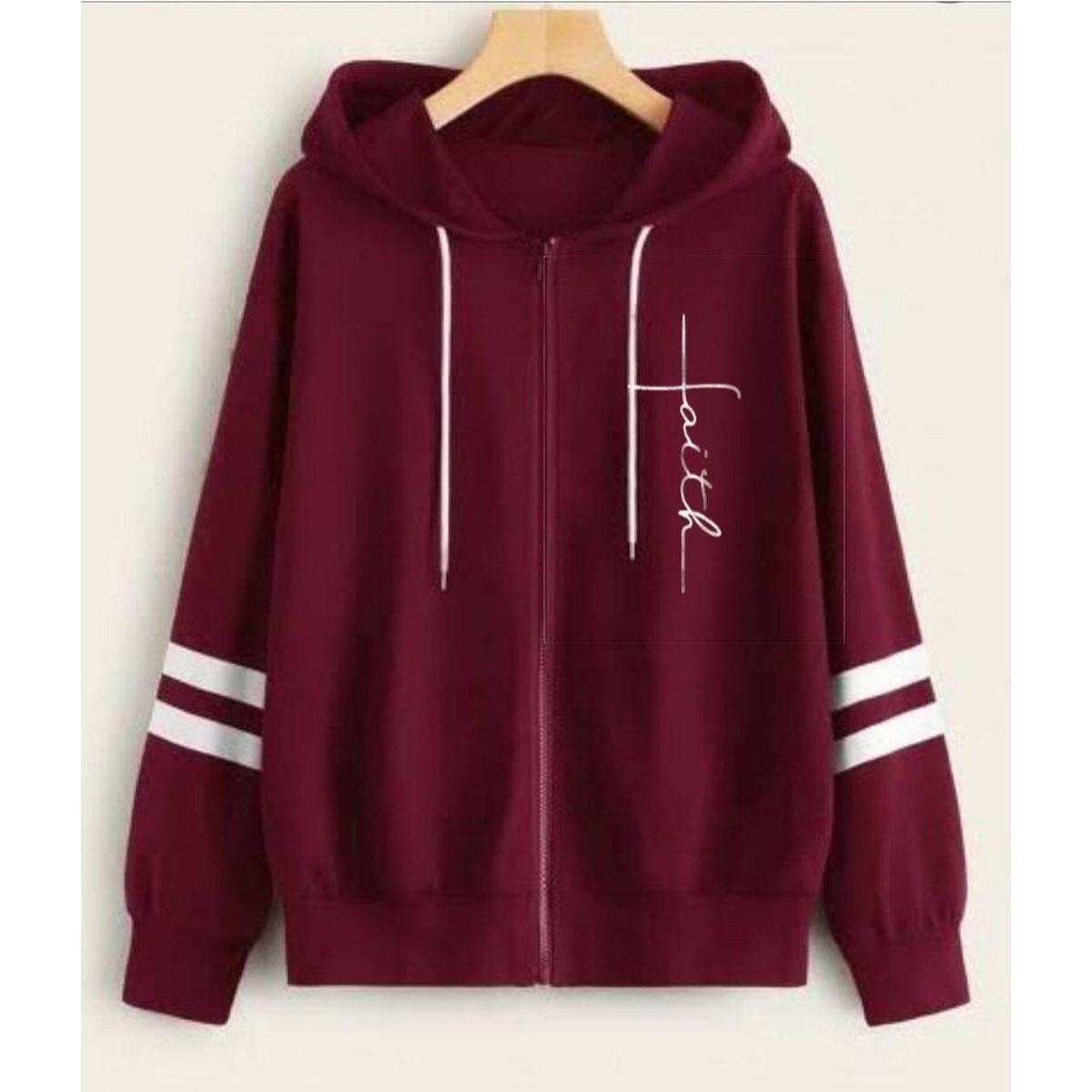 Maroon 2025 color hoodie